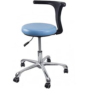 Medical Stool Dentist Chair, Height Adjustable with 360° Rotation Armrest for Nurse Assistants and Dental Practices (OneColor B) in Kuwait