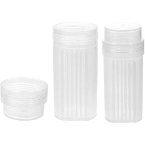 COHEALI 2pcs Laboratory Slide Staining Jar with 5 Slide Rack and Lid High Transparency Plastic Staining Tank for Biology and Chemistry Labs Versatile Design in Saudi Arabia