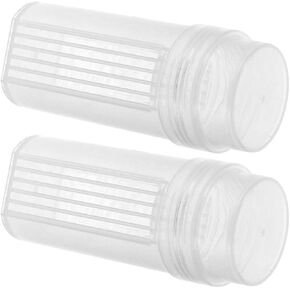 SUPVOX 2pcs Plastic Staining Jars with 5 Slide Staining Rack and Lid High Transparency Easy to Use Laboratory Stain Containers for Scientific Research and Chemistry in Saudi Arabia