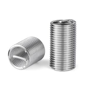 Thread Repair Insert,2pcs M27*3 * 1D~3D 304 Stainless Steel Wire Sleeve Bushing Screw Coil Nut(M27x3x2.5D) in Saudi Arabia