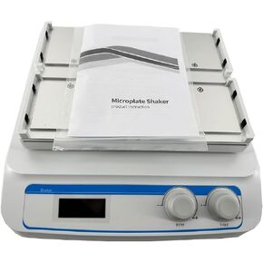 Microplate Oscillator Digital Microplate Shakers with LCD Display of Timing Time Motor Type DC Brushless Motor Sample Volume 4pcs Microplates Shaking Mode Orbital Speed Range 100-1600rpm in Kuwait