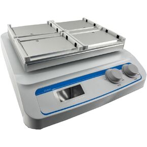 Microplate Shaker Microplate Oscillator with Shaking Mode Orbital Speed Range 100-1600rpm Motor Type DC Brushless Motor Amplitude 3mm LCD Display of Timing Time Locked Operation Mode in Kuwait