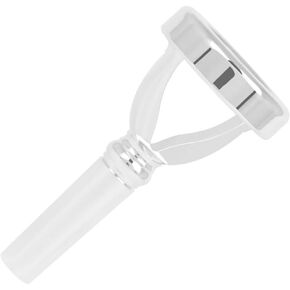 Silver Brass Tuba Mouthpiece Replacement with Good Air Tightness and Smooth Surface for Tuba Musical Instrument Accessories and Practice in Saudi Arabia