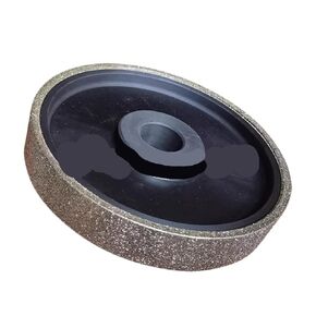 Electroplated Diamond Plastic Grinding Wheel 150X25X25.4 Hole Parallel Jade Alloy(45 mesh) in Saudi Arabia
