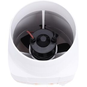منفاخ هواء RiToEasysports in Line Marine Bilge Air، ABS 12V مروحة منفاخ قارب مضمنة، 270 CFM 6A 4 شفرات تهوية لمقصورة محرك القارب الشراعي لليخوت in Kuwait