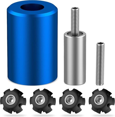 Pawfly Bike Fork Star Nut Installation Tool for 1-1/8" Threadless Fork Tubes, Professional Star Nut Setting Installer Kit in Kuwait