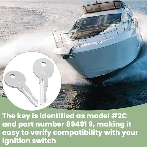89491 9 Boat Ignition Key Fits for Mercury Ignition #2C(2 Pack) in Kuwait