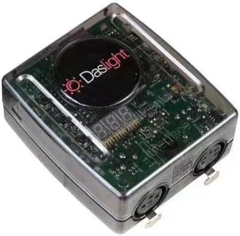 وحدة تحكم الإضاءة DMX USB الذكية وحدة تحكم إضاءة المسرح DVC4 1536 قناة تعمل مع برنامج Daslight للتحكم في تركيبات الإضاءة المتوافقة مع DMX512 in Kuwait