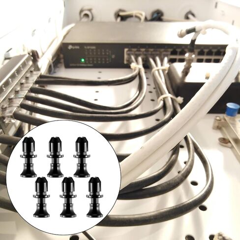 Chunful 50 Pack Push Lock Pins Media Enclosure Push Pins for Structured Media Centers in Kuwait