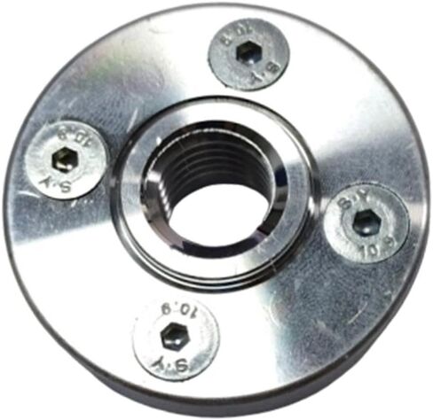 Adapter Flange Set Aluminum /8-11 Thread Grinding Wheel Adaptor Nut Easy Installation Quick Replacement Stable Fastening Suitable for Power in Kuwait