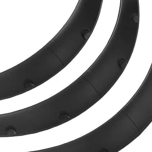 Flares, 4PCS Universal 31.5 Inch Length 90mm Wide Body Kit High Grade ABS Plastic, Wheel Arches Edge Trim Protector with Installation Screws Tape for Sedan SUV in Kuwait