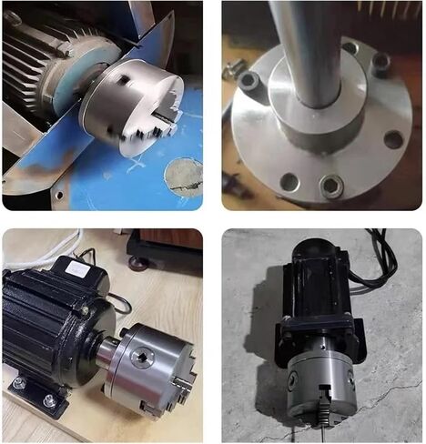 24mm Chuck Flange Back Plate Base Adapter keyway 8mm Fit for 160mm 165mm K11-160 K12-160 K72-160 in Kuwait