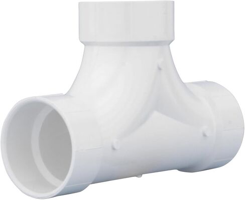 Krixis PVC004480600HA DWV PVC Cleanout Tee 3 Hub Dia. in. in Kuwait