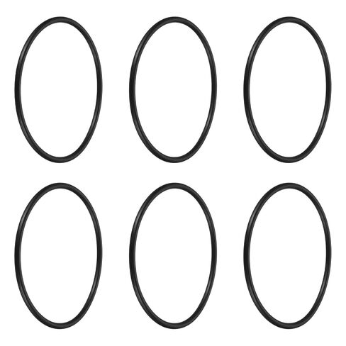 uxcell AS-468 Nitrile Rubber O-Rings, 19-1/2" ID, 20" OD, 1/4" Width Round Seal Rings Gasket for Automotive Machine Faucet Seal Repair Plumbing Compressor, 70 Durometer, Black in Kuwait