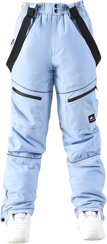 YEEFINE Women's&Men's Snowboard Pants Waterproof Insulated Ski Snow Pants Windproof Outdoor Warm Winter Pants in Kuwait