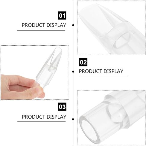 FOMIYES Soprano Saxophone Mouthpiece -flat Head Replacement Professional Sax Accessory for Soprano Sax Players in Kuwait