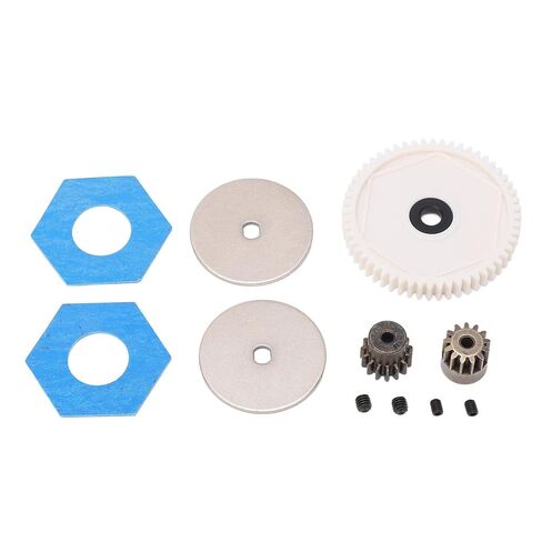 Metal 56T Spur Gear with 13T 15T Gear Strong Wear Smooth Easy Installation High Force Improve Performance for Axial SCX10 SCX10 II 90046 1 10 Retrofit in Kuwait