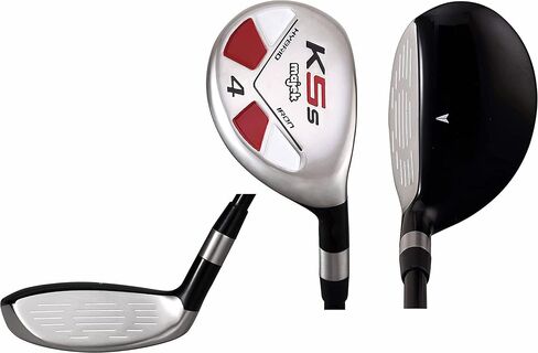 Majek Golf Petite Senior Lady #4 Hybrid Lady Flex Right Handed Utility L Flex Club (Petite - 5' to 5'3") with Premium Ladies Arthritic Grip in Kuwait