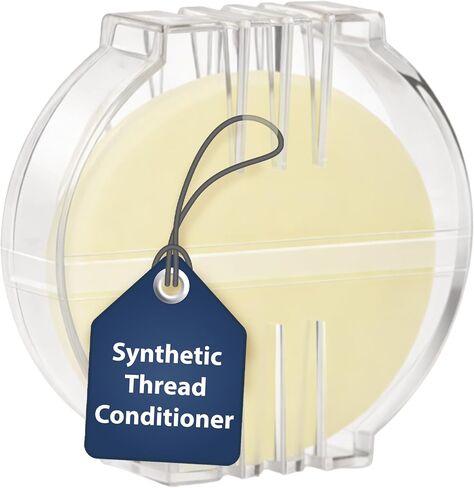 Thread Wax and Thread Conditioner - Contains Beeswax for Sewing and Gloss. Great Conditioner for Hand Sewing Embroidery to Strengthen and Reduce Knots in Kuwait