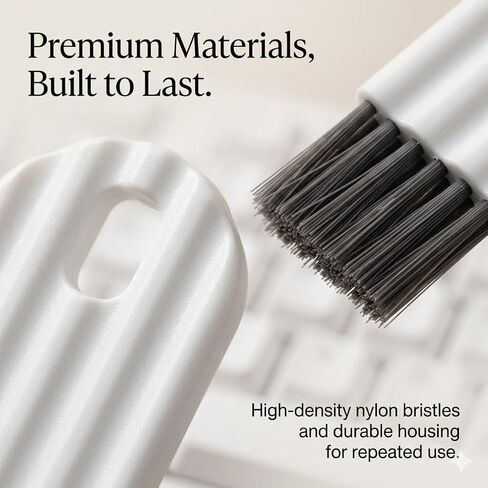 2-Pack Keyboard Cleaning Brush with Soft Bristles - Mini Gap & Slot Cleaning Brush for Electronics, Household Dusting, Window Tracks, and Kitchen Crevices in Kuwait