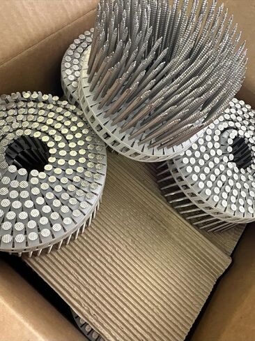 MLK Strong-Tie T13A250IPC 15° Plastic Coil 2-1/2 Siding Nail. 2400 quantity. in Kuwait
