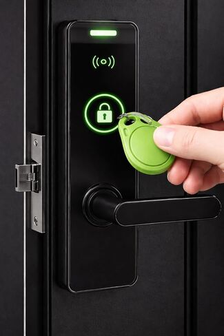 RFID Hotel Key Fob, 50 Pcs Pack, Can be Re-Writable Multiple Times. Works only with SAFLOK, KABA, ONITY, Miwa, ILCO, SECURELOX and RC522, PN532 Readers. in Saudi Arabia