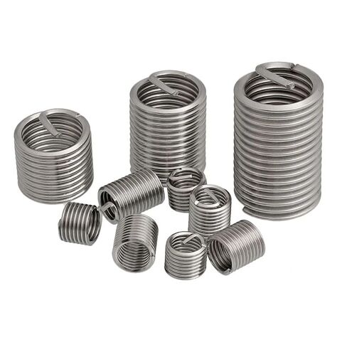 Thread Repair Insert,20pcs 4# - 40 1D~3D 304 Stainless Steel Wire Sleeve Bushing Screw Coil Nut(1D) in Kuwait