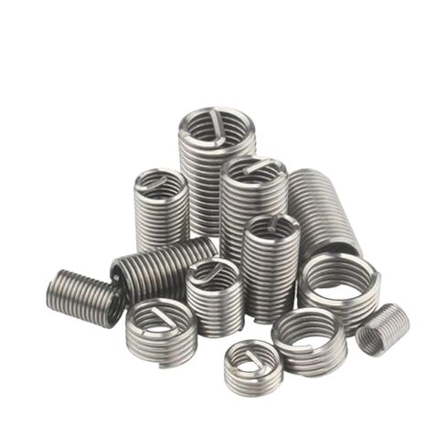 Thread Repair Insert,10pcs M4*0.5 * 1D~3D 304 Stainless Steel Wire Sleeve Bushing Screw Coil Nut(1.5D) in Saudi Arabia