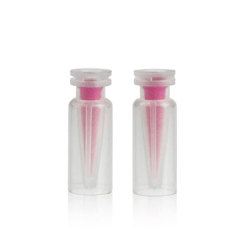 قوارير ALWSCI مقاس 11 مم مع حشوات دقيقة مدمجة 0.3 مل، بولي بروبيلين. أغطية كبس مع PTFE/سيليكون سيبتا in Kuwait