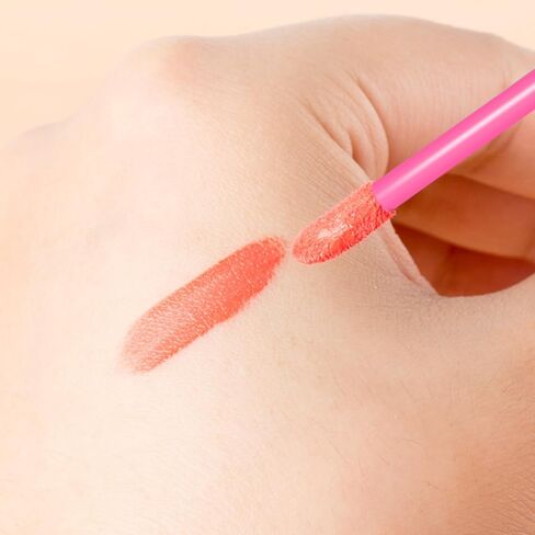 300 Count Lip Wands Applicators, Disposable Lip Brush, Lipstick Lint Free Brush Makeup Tools, Pink in Kuwait