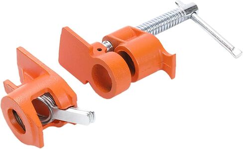 Hose Clamp,Steel Heavy Duty Woodworking Tools | Quick Release Pipe Clamps - for Home Craft Projects Marine Gardening Industrial Plumber Carpentry Machinist in Kuwait