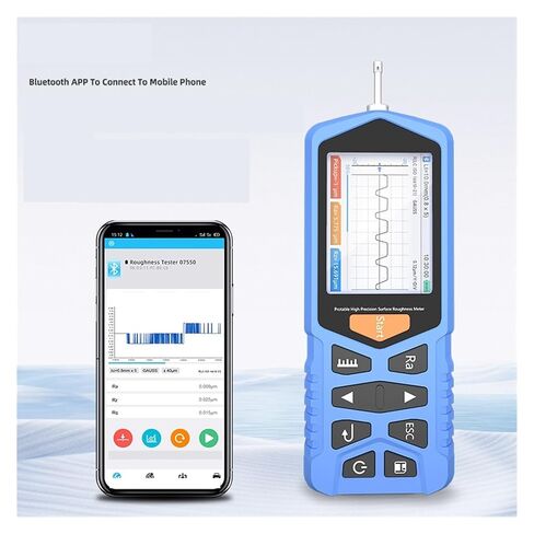 Surface Roughness Meter. Digital Industrial Surface Roughness Tester for Test Detect Materials Profile Gauge Machine in Kuwait