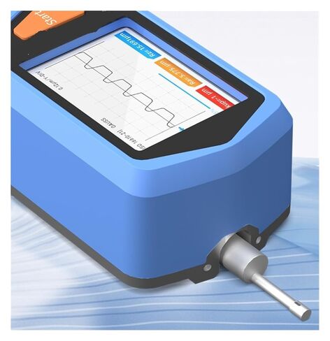 Surface Roughness Meter. Digital Surface Roughness Tester Profilometer for Flat Curved Inclined Small Hole Measurement with Data Storage in Kuwait
