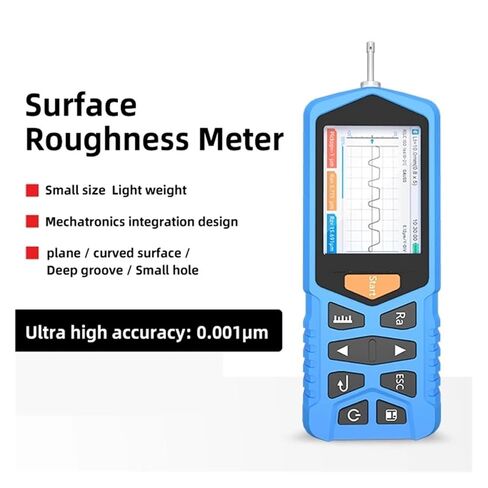 Surface Roughness Meter. OLED Digital Display Surface Roughness Tester 0.001um Precise Factory Lab Gauge Tools in Kuwait