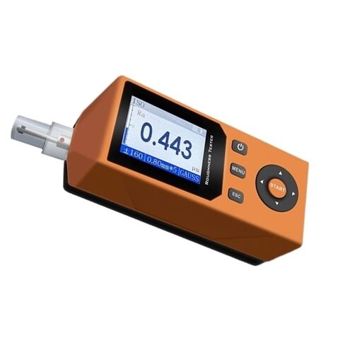 مقياس خشونة السطح. جهاز قياس خشونة الأسطح الرقمي المحمول مع شاشة LCD للمواد المعدنية والصناعية in Kuwait