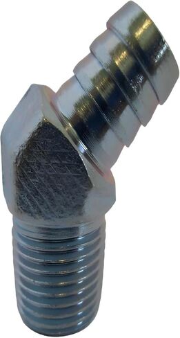 45 Degree Heater Hose Fitting, Fitting Has A 5/8" Hose Nipple And 1/2" Pipe Thread, Intake Manifold Fitting Part Numb 4528Z in Kuwait