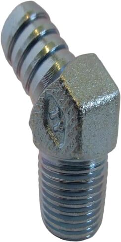 45 Degree Heater Hose Fitting, Fitting Has A 5/8" Hose Nipple And 1/2" Pipe Thread, Intake Manifold Fitting Part Numb 4528Z in Kuwait