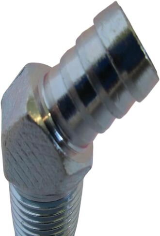 45 Degree Heater Hose Fitting, Fitting Has A 5/8" Hose Nipple And 1/2" Pipe Thread, Intake Manifold Fitting Part Numb 4528Z in Kuwait