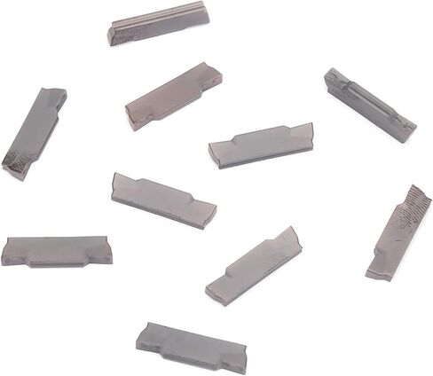 Lathe Parting Tool Holder, MGEHR1212-3, High Precision Grooving Tool with 10 Carbide Inserts for Cheaper Cut-Off Applications at Metalworking Shops in Kuwait