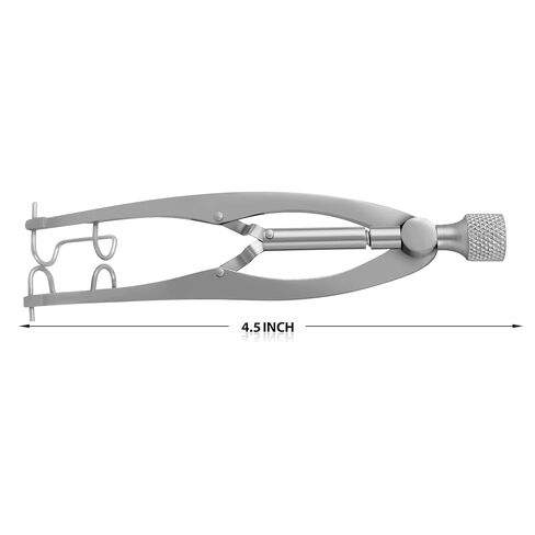 Castroviejo Instrument 3.5" - Precision Stainless Steel Tool, Autoclavable and Reusable with Adjustable Locking Mechanism in Kuwait