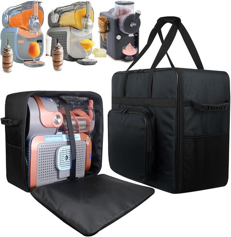 Carrying Bag for Ninja SLUSHi Max FS605 Slushie Machine,Travel Protective Case Bag for Ninja FS601BR Smoothie Maker,Accessories for Ninjaa FS605/FS601BR Frozen Drink Maker (Black) in Kuwait