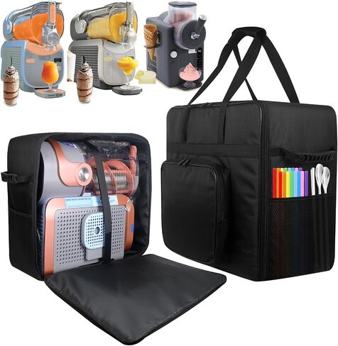 Carrying Bag for Ninja SLUSHi Max FS605 Slushie Machine,Travel Protective Case Bag for Ninja FS601BR Smoothie Maker,Accessories for Ninjaa FS605/FS601BR Frozen Drink Maker (Black) in Kuwait