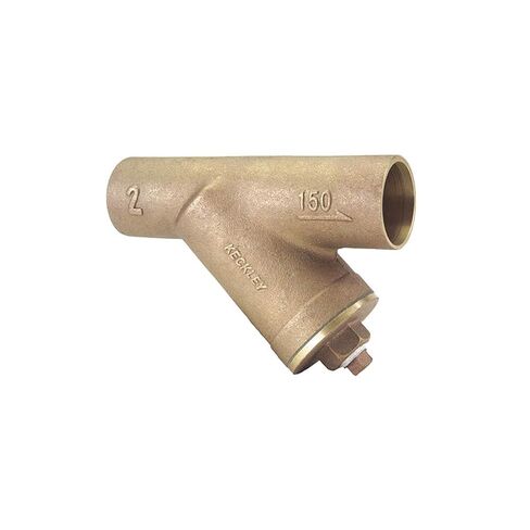 مصفاة Y، 304 SS، 1-1/2 بوصة، عرق، ألياف in Kuwait