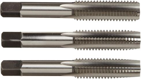 Alfa Tools HSMTS171014 4mm by 0.7mm High-Speed Steel Tap Set (Taper/Plug/Bottom) Made In USA, in Kuwait