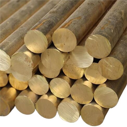 Copper Round Bar,Solid Copper, High-Quality Brass Round Bar Rods - 1mm to 100mm - Versatile Metal Rods for DIY Projects and Crafting(6x100mm 1pc) in Kuwait