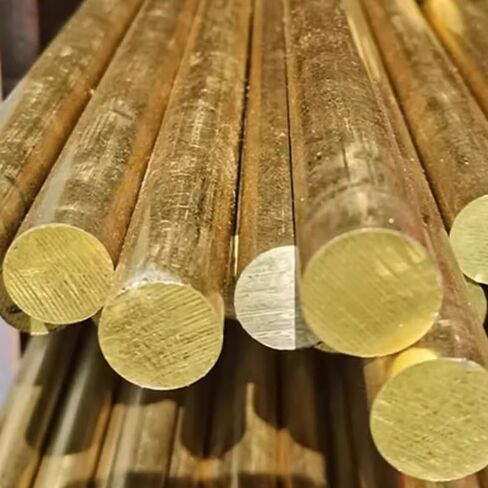 Copper Round Bar,Solid Copper, High-Quality Brass Round Bar Rods - 1mm to 100mm - Versatile Metal Rods for DIY Projects and Crafting(6x100mm 1pc) in Kuwait
