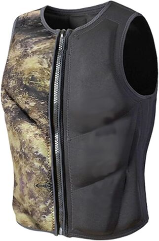 Fly Fishing Vest Durable Shockproof Stretch Fabric Ergonomic Design for Kayaking Surfing Outdoor Angling Beach in Kuwait