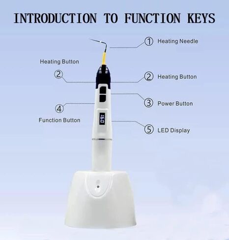 نظام Endo Gutta Percha Obturation System SY-Fill Melt Gutta Percha Obturation Gun + قلم Percha Gutta Tips أداة ملء قناة الجذر مع شاشة LED in Kuwait
