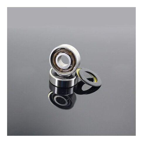 608 2RS محمل سيراميك هجين ABEC-7 8x22x7 مللي متر لوح التزلج سبينر نتريد برو سلسلة الكرات 608RS Si3N4 in Kuwait