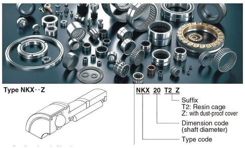 عالية السرعة NKX40Z NAX4032Z محامل مجتمعة 40526032mm محمل ذو بكرات إبرية التوجه الكرة تحمل مع قفص NKX40 Z in Kuwait
